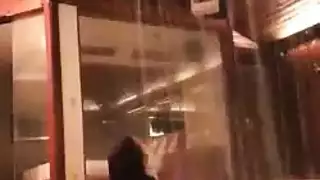 الفتاة الألمانية العنيفة سابينا في مشهد إيلاج مزدوج صريح